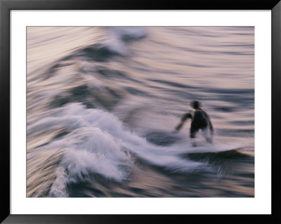 A Surfer Catches A Wave In Southern California by Joel Sartore Pricing Limited Edition Print image