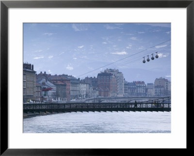 Cable Car, Grenoble, Isere, France by Walter Bibikow Pricing Limited Edition Print image