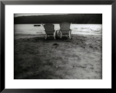 Beach Chairs by Cheryl Clegg Pricing Limited Edition Print image