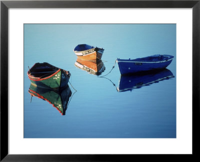 Moored Rowboats, Olhao, Portugal by Mitch Diamond Pricing Limited Edition Print image