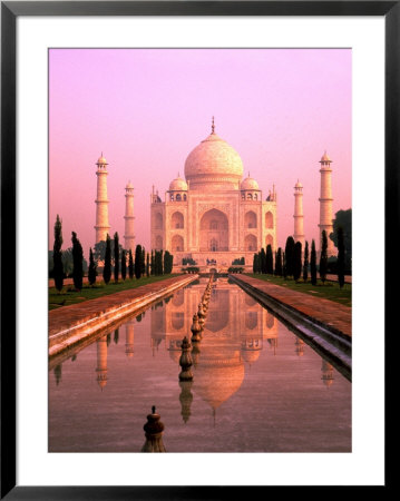 Agra, India, Wonder Of The Taj Mahal by Bill Bachmann Pricing Limited Edition Print image