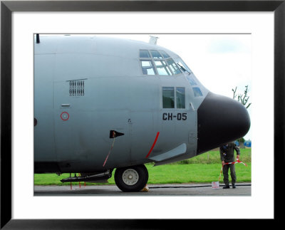 The Nose Of A Hercules C-130 Airplane by Stocktrek Images Pricing Limited Edition Print image