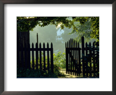 Garden Fence, Ipswich, Ma by Mark Hunt Pricing Limited Edition Print image