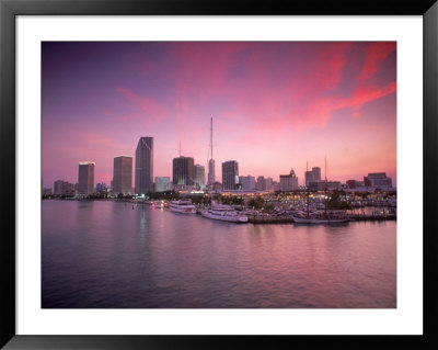 Miami Sunset, Florida by Murry Sill Pricing Limited Edition Print image
