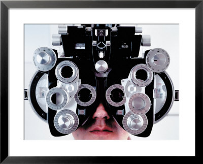 Eye Exam, Stockholm, Sweden by Frank Chmura Pricing Limited Edition Print image