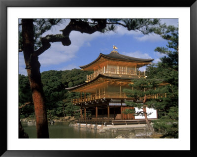 Golden Pavillion, Kyoto, Japan by Grayce Roessler Pricing Limited Edition Print image