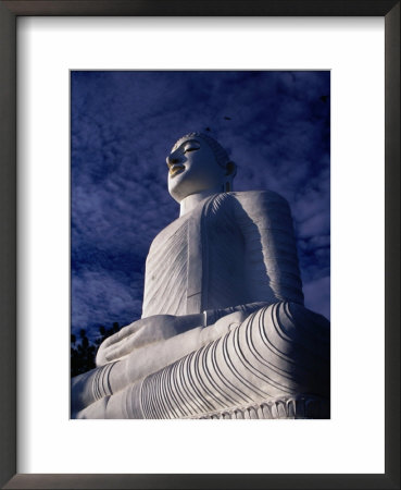 Big Bihiravokanda Buddha Statue, Kandy, Sri Lanka by Anders Blomqvist Pricing Limited Edition Print image