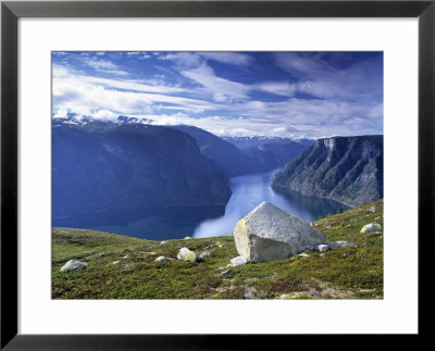 Aurlandsfjord, Western Fjords, Norway by Gavin Hellier Pricing Limited Edition Print image