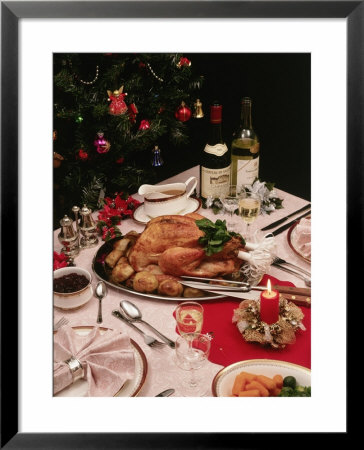 Christmas Dinner Table Setting by David Ball Pricing Limited Edition Print image
