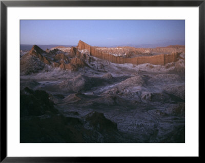 View Of The Valley Of The Moon In The Atacama Desert by Joel Sartore Pricing Limited Edition Print image