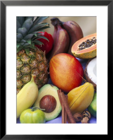 Various Tropical Fruits And Spices by Felicity Cole Pricing Limited Edition Print image