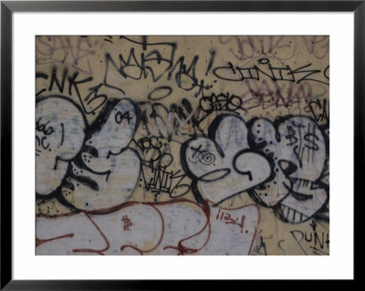 Graffiti On A Wall, Brooklyn, New York by Todd Gipstein Pricing Limited Edition Print image