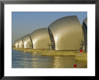 The Thames Flood Barrier, London, England, Uk by John Miller Pricing Limited Edition Print image