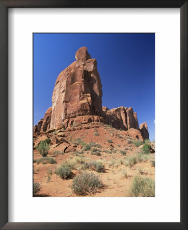 Towering Cliffs, Monument Valley, Border Of Arizona And Utah, United States Of America (U.S.A.) by Ruth Tomlinson Pricing Limited Edition Print image