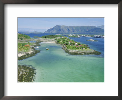 Bronnoysund, Kystriksveien Coast Route, Norway, Scandinavia, Europe by Anthony Waltham Pricing Limited Edition Print image