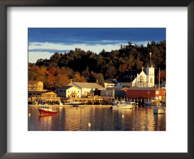 Our Lady Queen Of Peace Catholic Church, Boothbay Harbor, Maine, Usa by Jerry & Marcy Monkman Pricing Limited Edition Print image