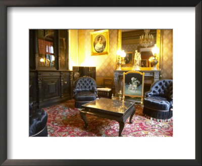 Living Room Salons In Mansion At Champagne Deutz, Ay, Vallee De La Marne, Ardennes, France by Per Karlsson Pricing Limited Edition Print image