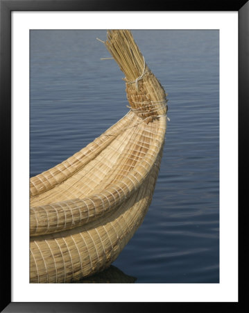 Bow Of Reed Boat, Uros Islands, Floating Islands, Lake Titicaca, Peru by John & Lisa Merrill Pricing Limited Edition Print image
