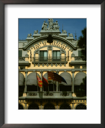 Port Building, Barcelona, Catalonia, Spain by Ethel Davies Pricing Limited Edition Print image