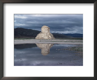Tomb Of Cyrus The Great, Pasargardae, Iran, Middle East by Sybil Sassoon Pricing Limited Edition Print image