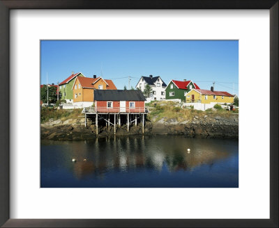 Fishing Village Of Henningsvaer, Lofoten Islands, Nordland, Norway, Scandinavia by Gavin Hellier Pricing Limited Edition Print image