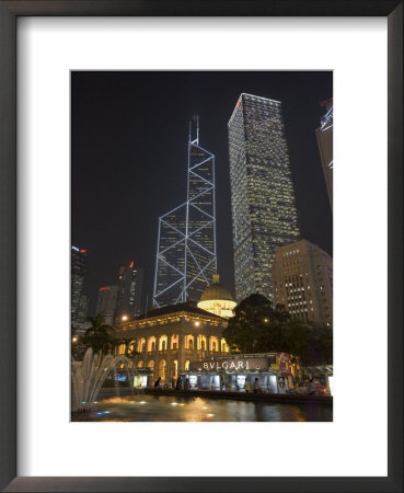 Statue Square, Cheung Kong Centre And Sin Hua Bank, Hong Kong by Sergio Pitamitz Pricing Limited Edition Print image