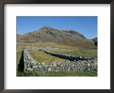 Hardknott Roman Fort, Cumbria, England, United Kingdom by G Richardson Pricing Limited Edition Print image