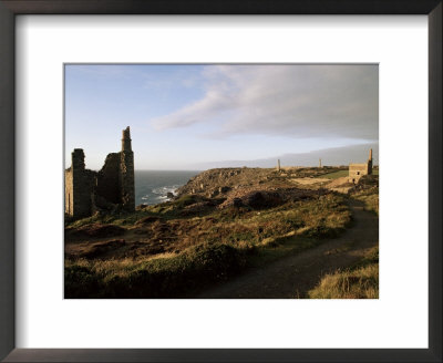 Old Tin Mines, Botallack, Cornwall, England, United Kingdom by Adam Woolfitt Pricing Limited Edition Print image