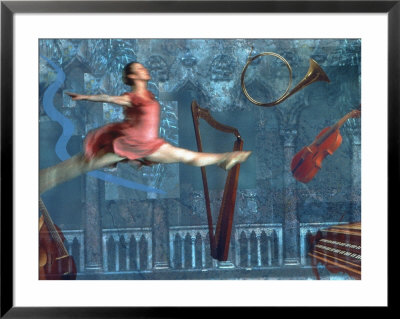 Ballet And Music Montage by Harold Wilion Pricing Limited Edition Print image