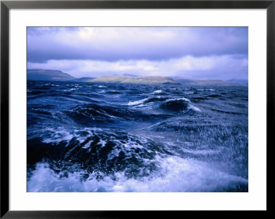 Tidal Rip In Action Off The Northern Tip Of Nolsoy Island, Faroe Islands by Cornwallis Graeme Pricing Limited Edition Print image