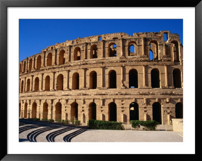 Exterior Of Colusseum, A Roman Monument, El-Jem, Tunisia by Pershouse Craig Pricing Limited Edition Print image