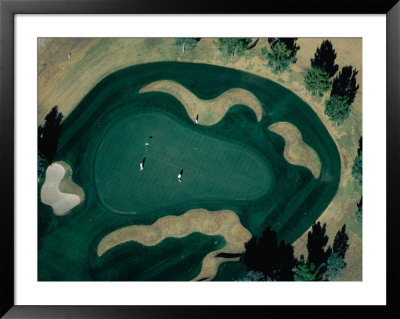 Aerial View Of Golf-Course Green, Tucson, Arizona, Usa by Jim Wark Pricing Limited Edition Print image