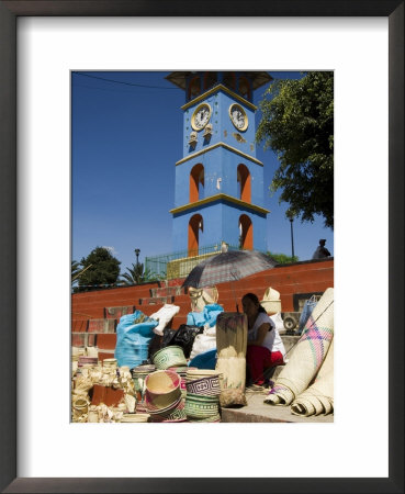 Clock Tower, Zaachila, Oaxaca, Mexico, North America by Robert Harding Pricing Limited Edition Print image