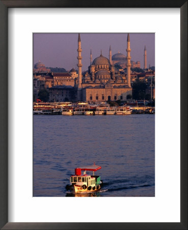 Boat On River, Istanbul, Turkey by Phil Weymouth Pricing Limited Edition Print image