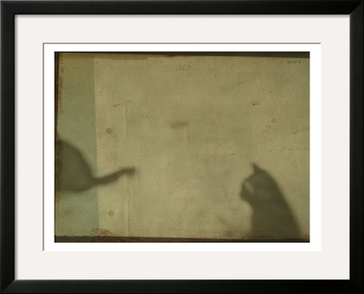 Blurred Cats Sitting by Mia Friedrich Pricing Limited Edition Print image