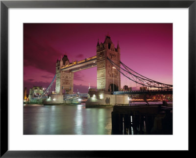 Tower Bridge And Thames River, London by Gavin Hellier Pricing Limited Edition Print image