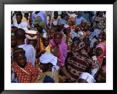 Crowds Gather In Celebration Of The Kano Durbar Festival, Kano, Nigeria by Jane Sweeney Pricing Limited Edition Print image