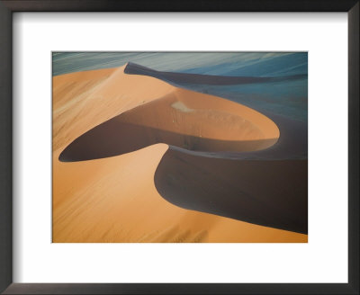 Aerial View Of Sand Dunes, Great Red Sand Dunes, Soussevlei, Namibia by Ellen Anon Pricing Limited Edition Print image