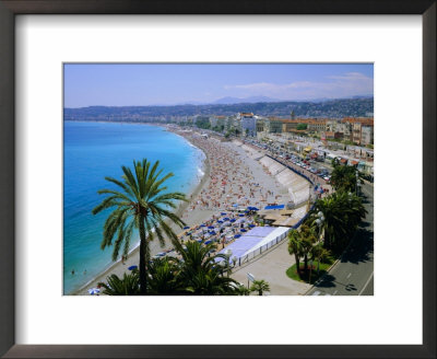 Promenade Des Anglais, Nice, Cote D'azur, Alpes-Maritimes, Provence, France, Europe by Roy Rainford Pricing Limited Edition Print image