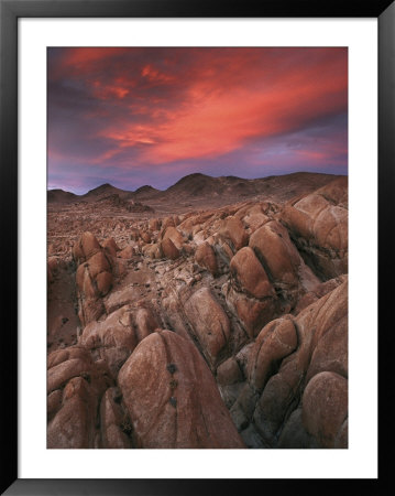 Sunset Over The Desolate Alabama Hills by Phil Schermeister Pricing Limited Edition Print image