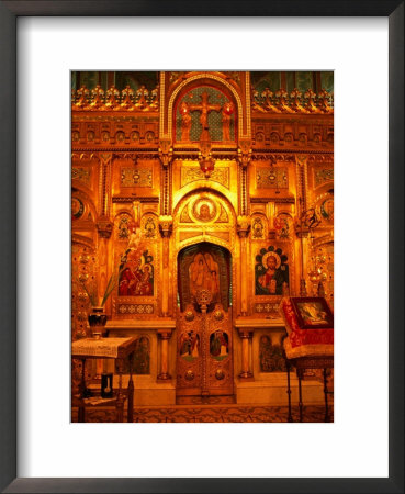 Interior Artworks Of Episcopal Church, Or The Monastery Of Curtea De Arges, Romania, by Diana Mayfield Pricing Limited Edition Print image