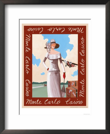 Monte Carlo Casino by Olivia Bergman Pricing Limited Edition Print image