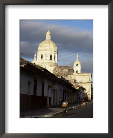 Avenida Calzada And The Neo-Classical Cathedral, Granada, Nicaragua, Central America by Robert Francis Pricing Limited Edition Print image