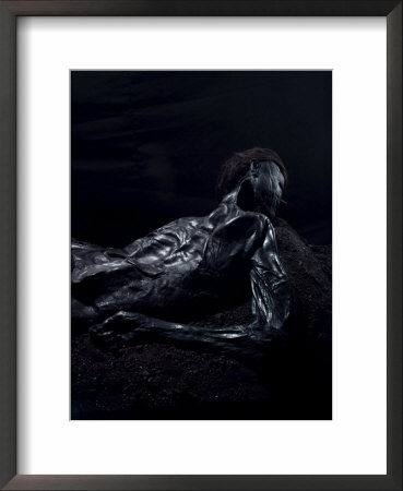 Grauballe Man, Iron Age Bog Mummy, Aarhus, Denmark, Scandinavia by Christina Gascoigne Pricing Limited Edition Print image