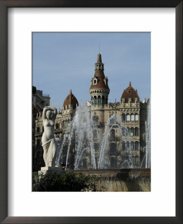 Placa Catalunya, Barcelona, Catalonia, Spain by Ethel Davies Pricing Limited Edition Print image