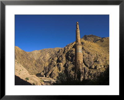 Minaret Of Jam, Unesco World Heritage Site, Dating From The 12Th Century, Ghor Province by Jane Sweeney Pricing Limited Edition Print image