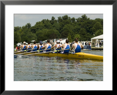 Rowing At The Henley Royal Regatta, Henley On Thames, England, United Kingdom by R H Productions Pricing Limited Edition Print image