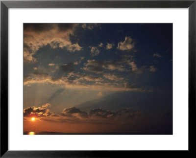 Sunset, Long Beach, Noyac, Long Island, Ny by Ronald Lewis Pricing Limited Edition Print image