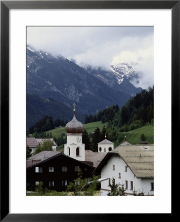 A View From The Orient Express Of A Picturesque Alpine Town by Jodi Cobb Pricing Limited Edition Print image