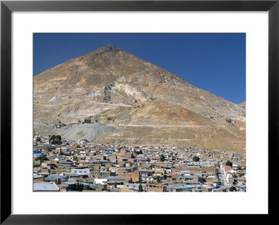 Cerro Rico, Richest Hill On Earth, Historical Site Of Major Silver Mining, Potosi, Bolivia by Tony Waltham Pricing Limited Edition Print image